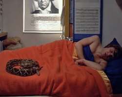The actor is phobic to reptiles. When Stanley Kub The actor is phobic to reptiles. When Stanley Kubrick came to know about his fear while filming